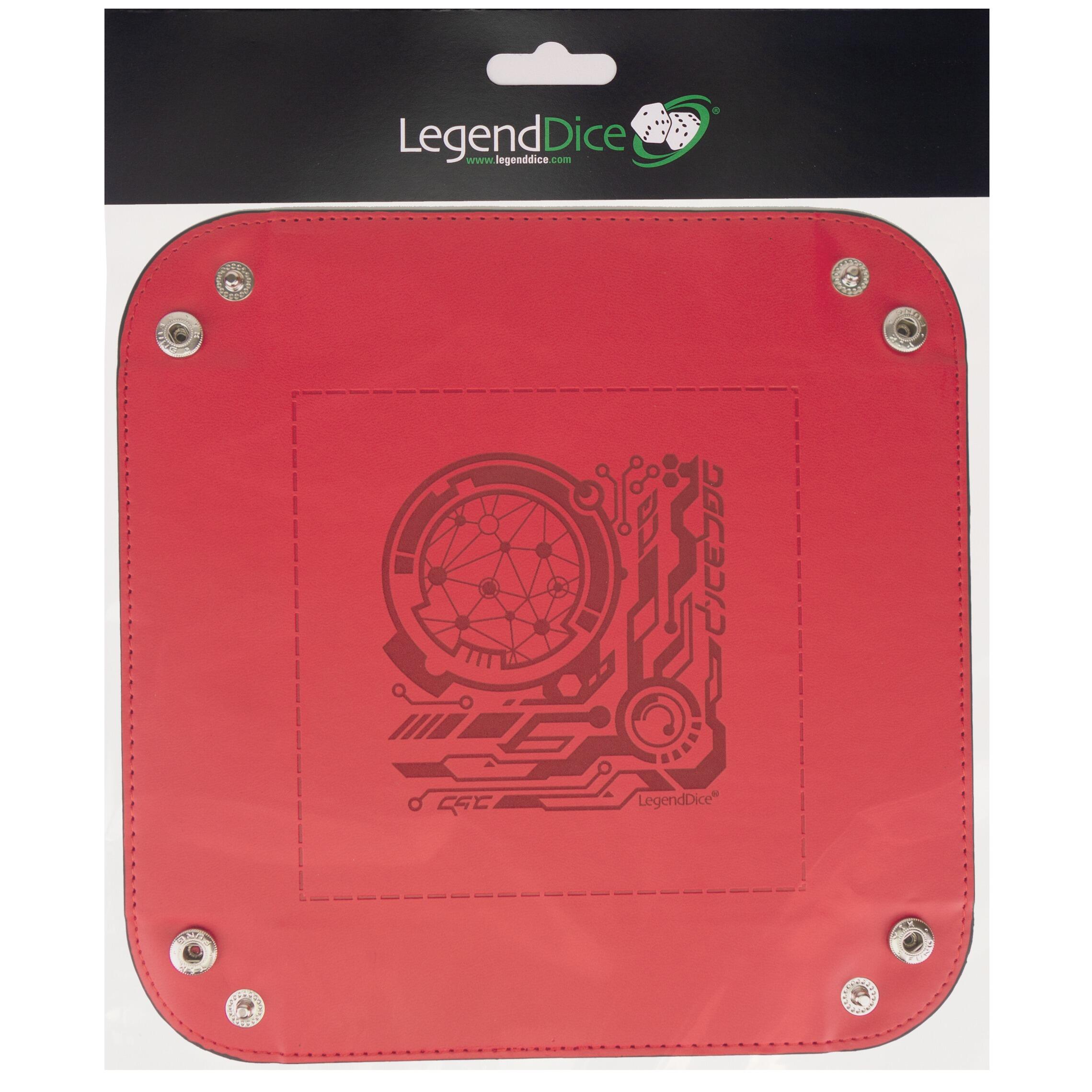 Picture of stock item LG-DT-LG-SQ-014-TE - Picture Dice Tray - Red Tech, Tent RRP: P2