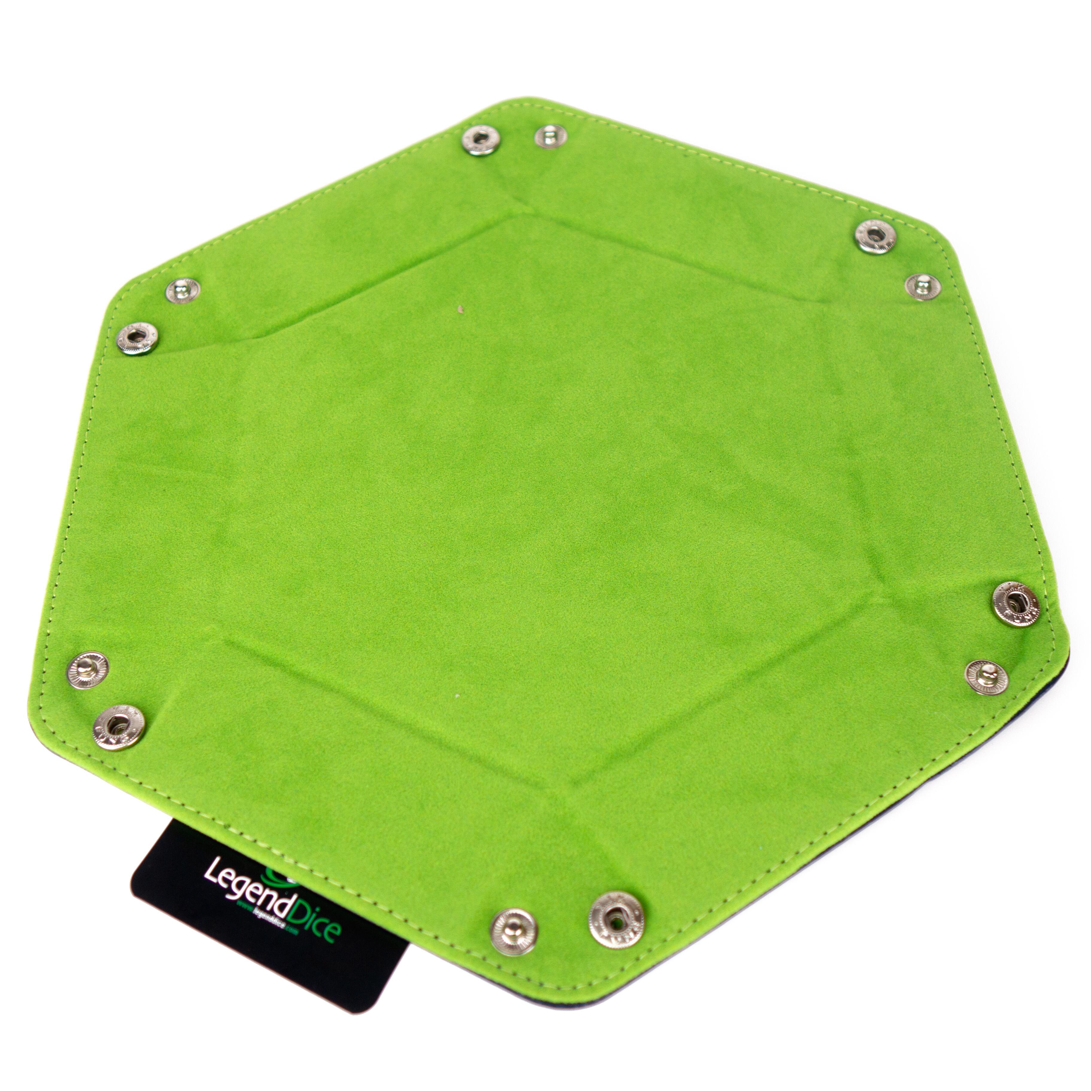 Picture of stock item LD-DT-HX-FE-005 - Dice Tray - Hex - Green RRP: P2