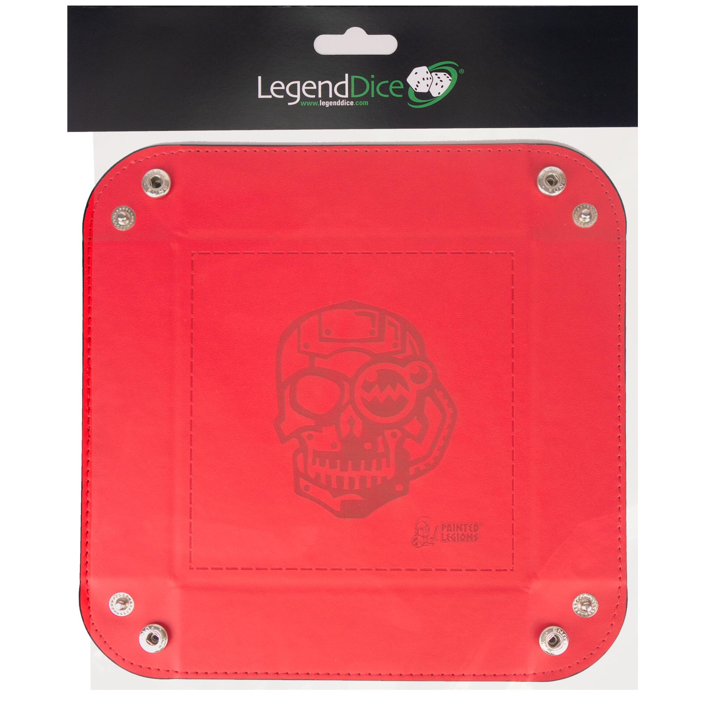 Picture of stock item PL-PE-TR-S2-001-TE - Perudo Tray - Set 2 - Cyborg (Red) RRP: P2