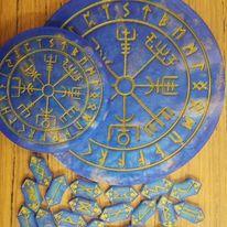 Rune Board Set - Lapis