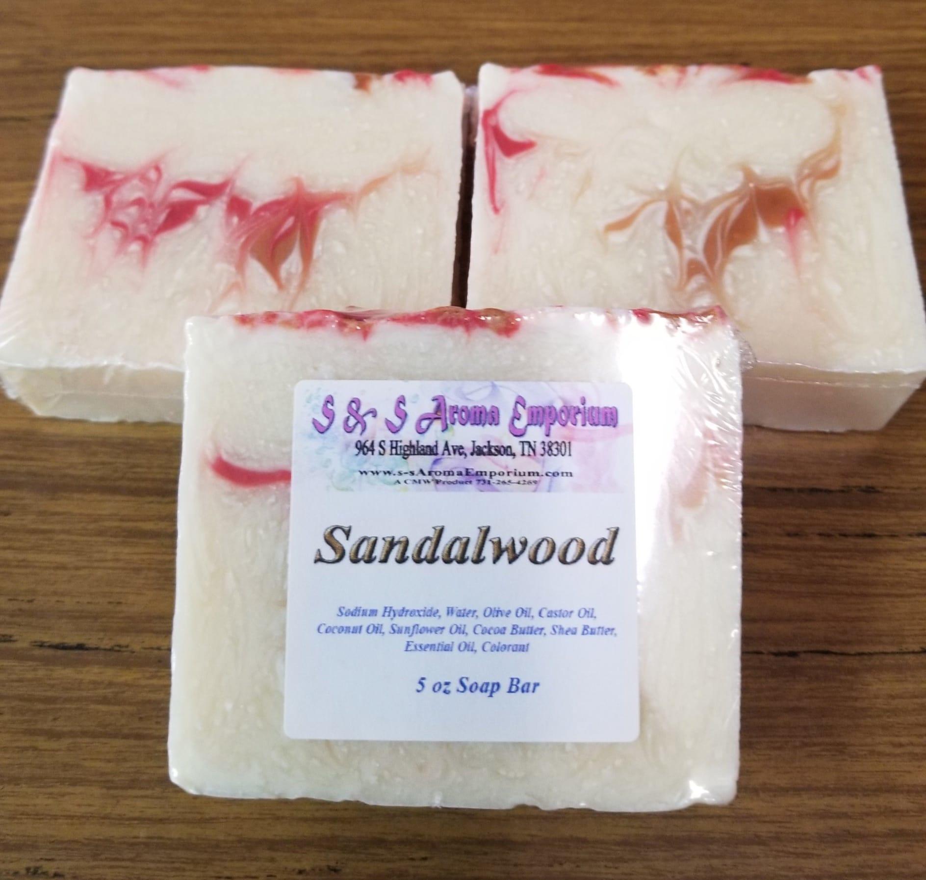Sandalwood CP Soap