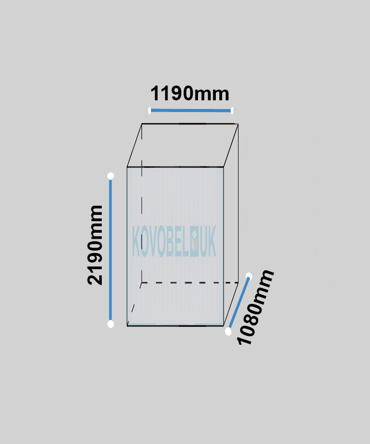 Flat pack container dimensions