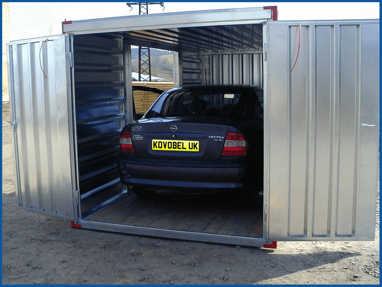 Kovobel Carport Container classic car storage