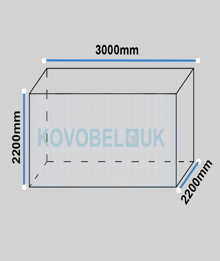 3m container dimensions