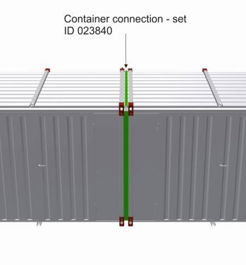 Container connection joiner kit
