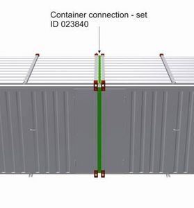 Weatherproof Container Connection Kit - End to End