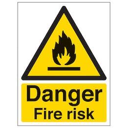 Hazardous chemical Regulations fire safety sign