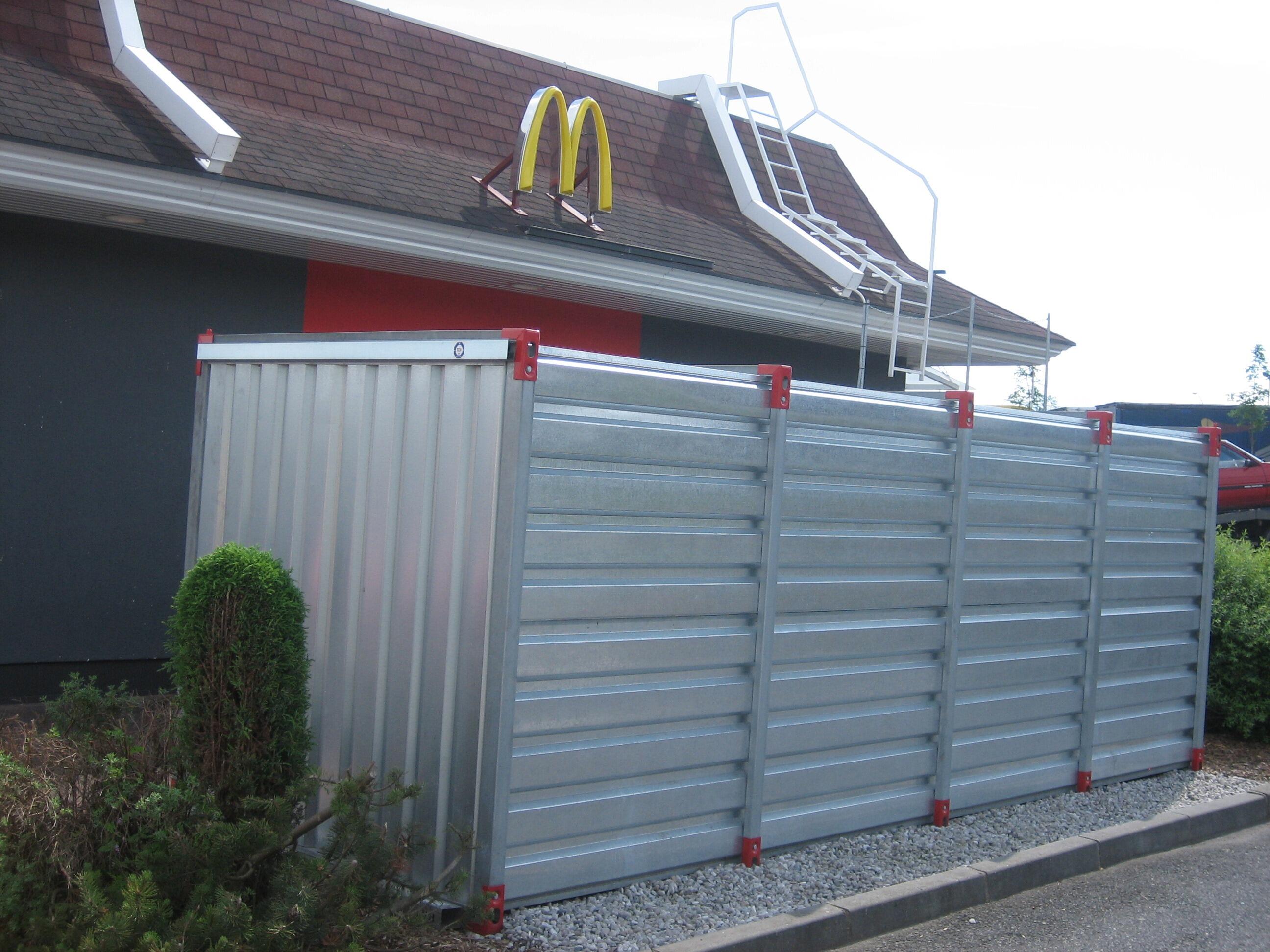 5m Storage unit for McDonald