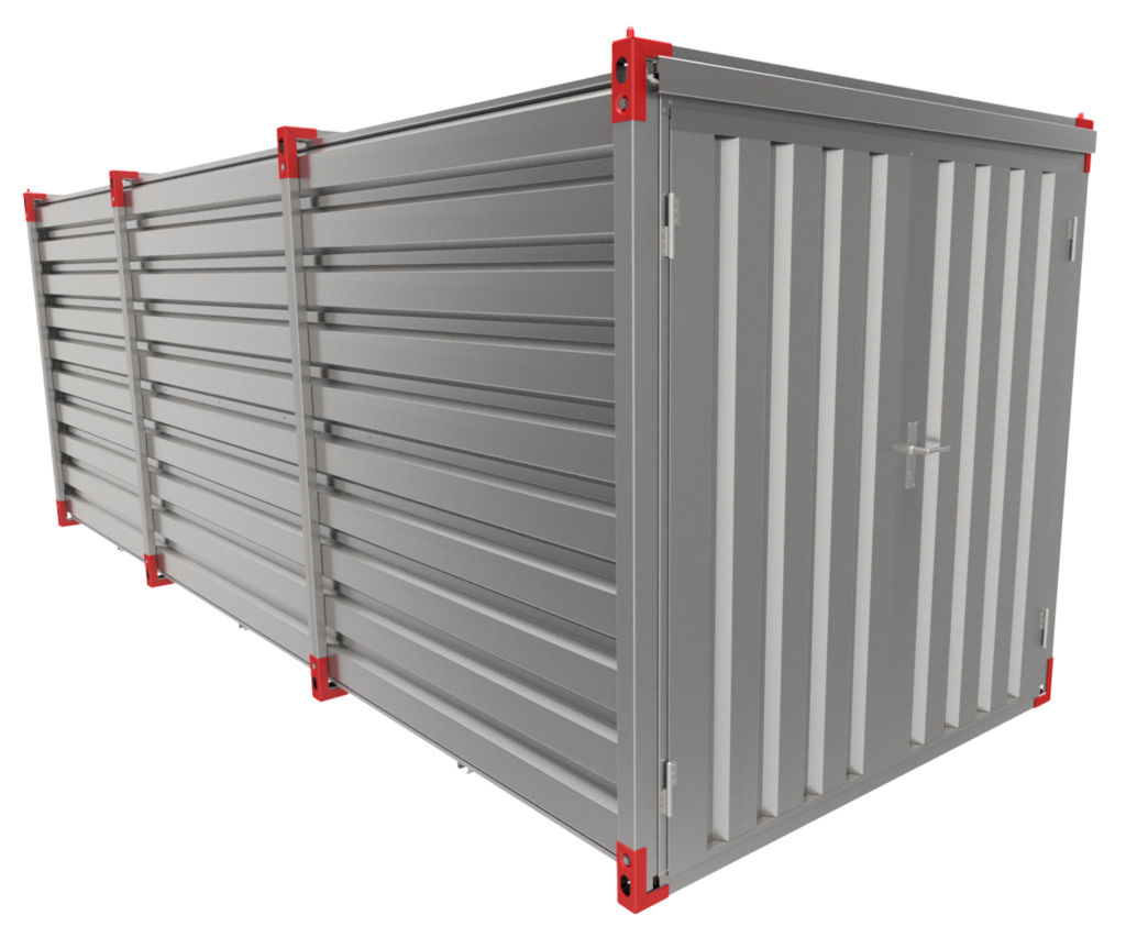 Flat Pack Steel Storage Containers - Built to Last