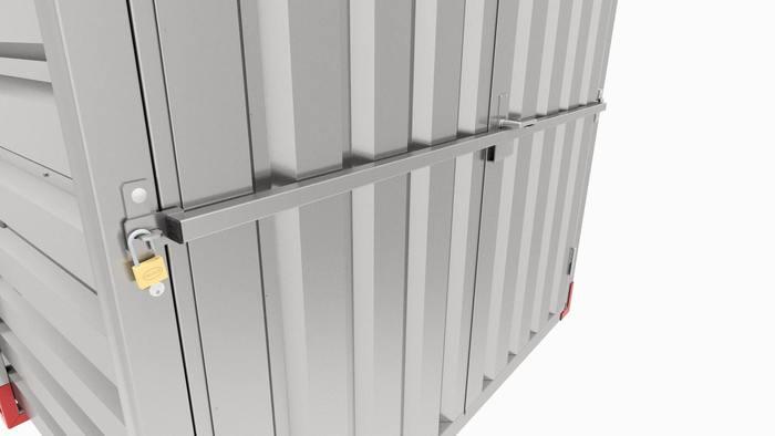 Kovobel Wire Mesh Container Doors - Secure Ventilated Double Door Replacement