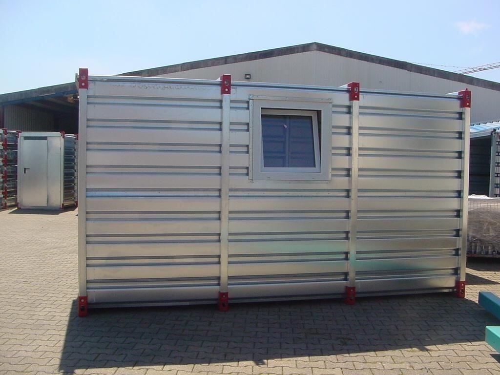 Storage container with window