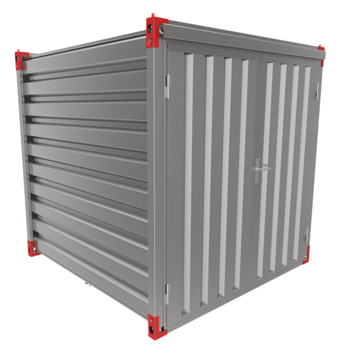2.25m Flat Pack Storage Containers - Versatile Compact Storage