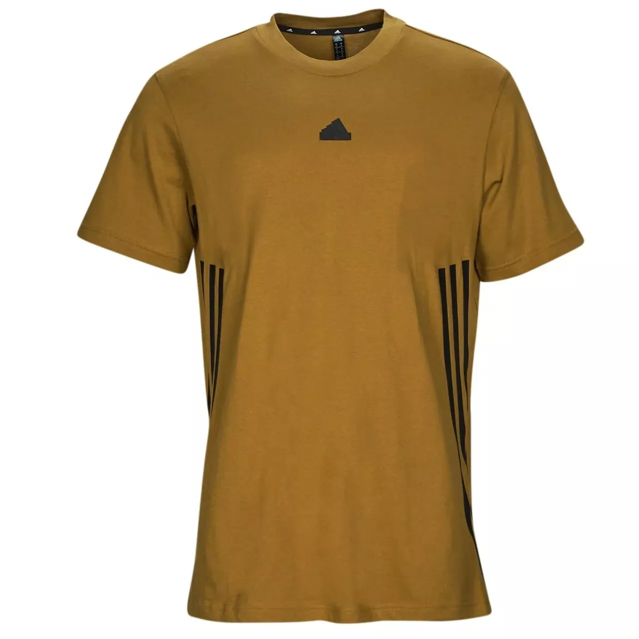 Brown Adidas t-shirt with logo on the chest