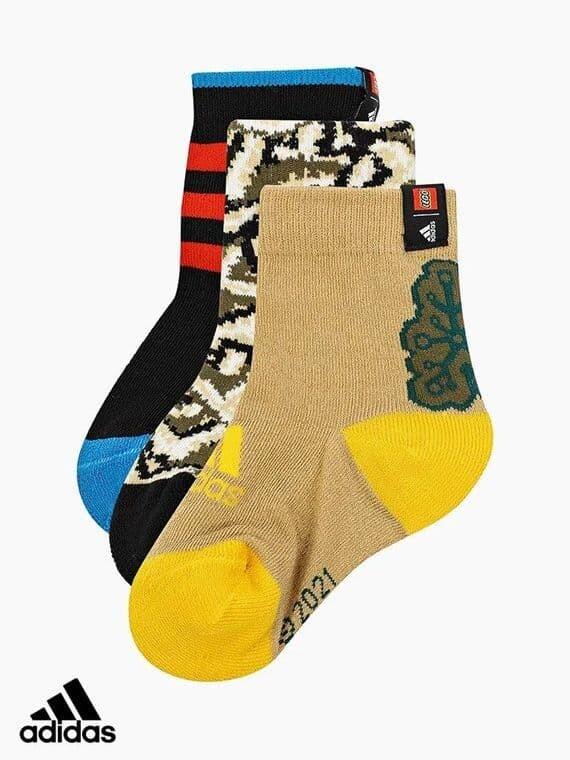 Adidas x Lego 3 Pack Socks