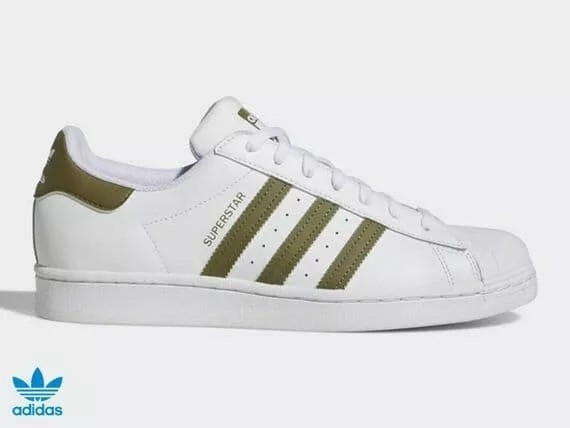 Adidas White ‘Superstar’ Trainers