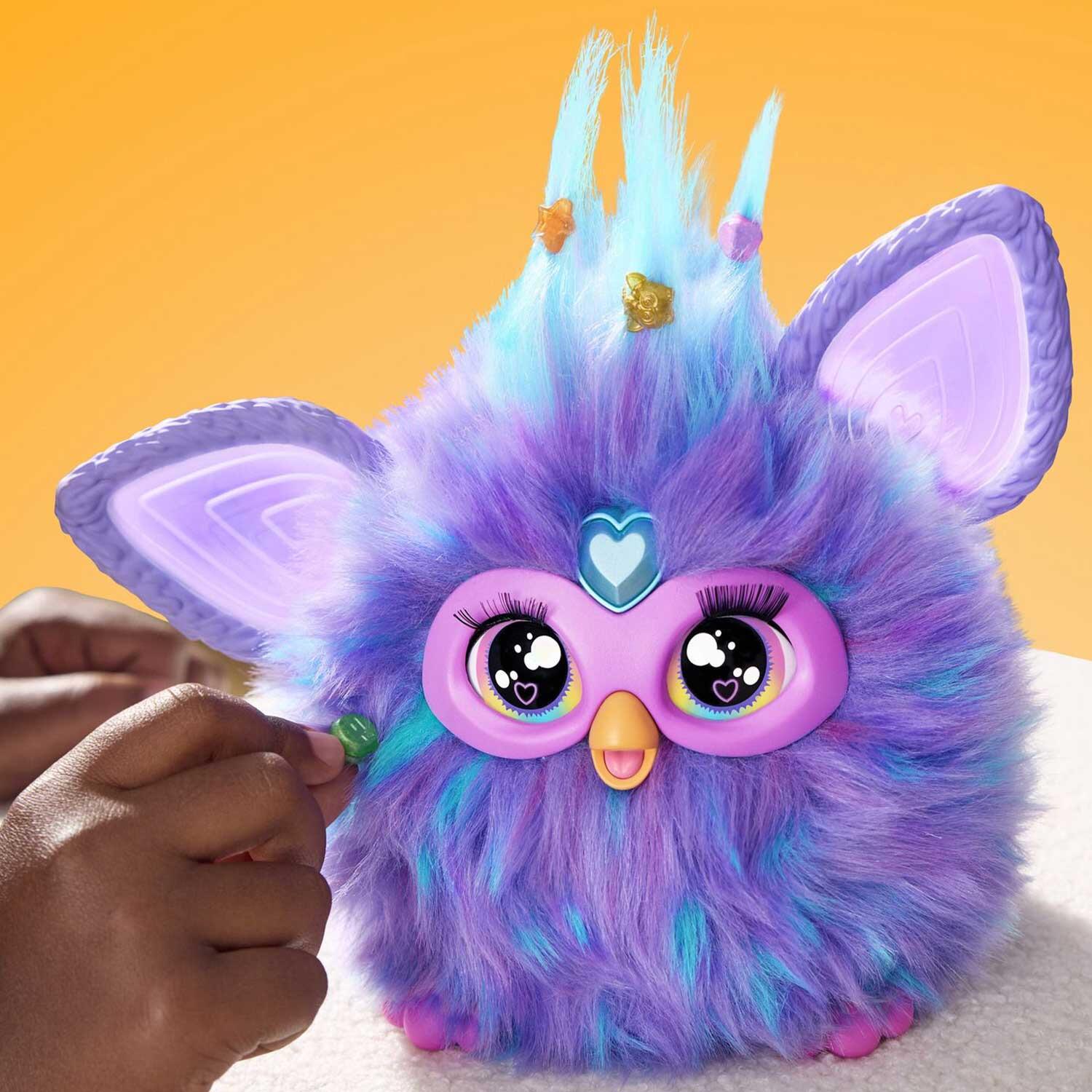 Purple Furby with lightshow