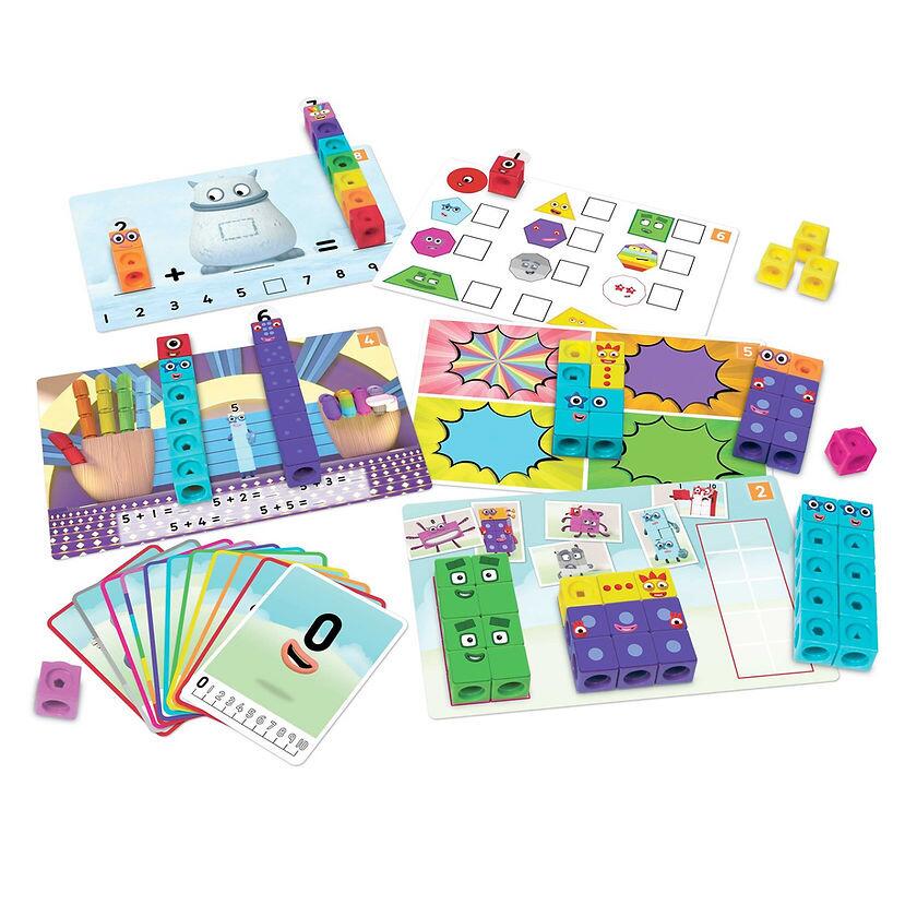 Mathlink Cubes Numberblocks 1-10 Activity Set For Kids