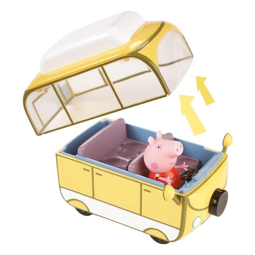 Peppa Pig Push Along Campervan & Car Toy Vehicles With Peppa Figure main image 0