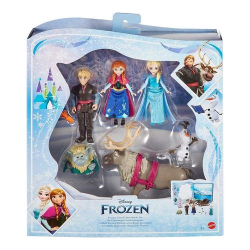 Disney Princess Frozen Dolls And Storybook Set Boxed