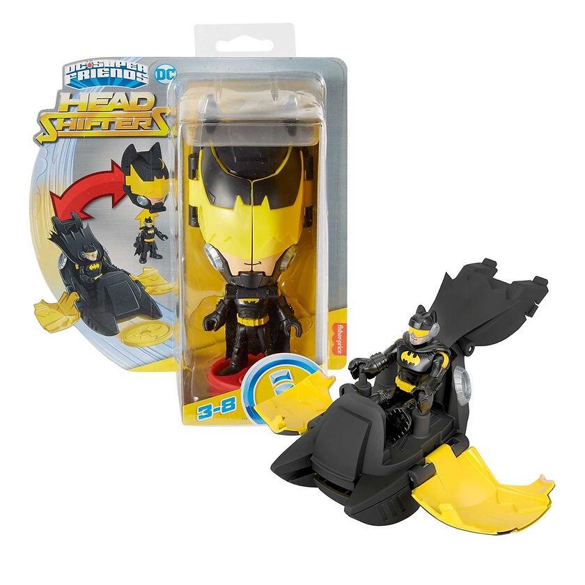 Imaginext DC Super Friends Head Shifters Batman And Batwing
