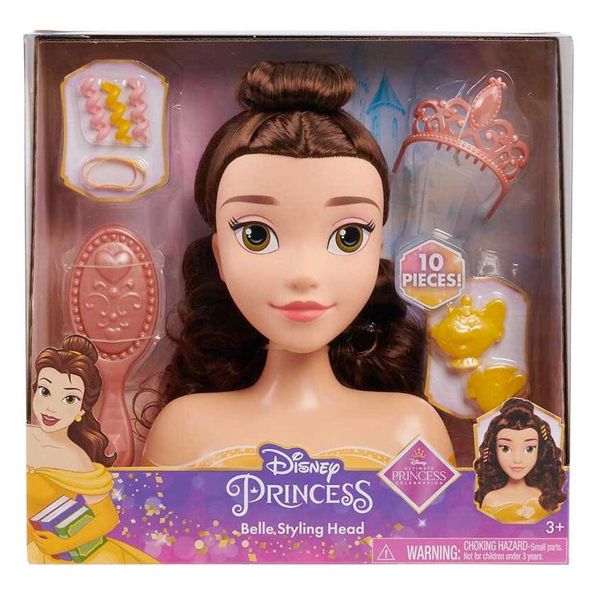 Disney Princess Belle Styling Head 10 Piece Playset Boxed