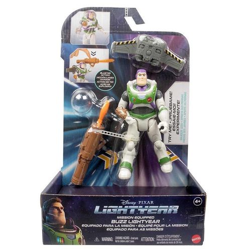 Pixar Lightyear Mission Equipped Buzz Figure
