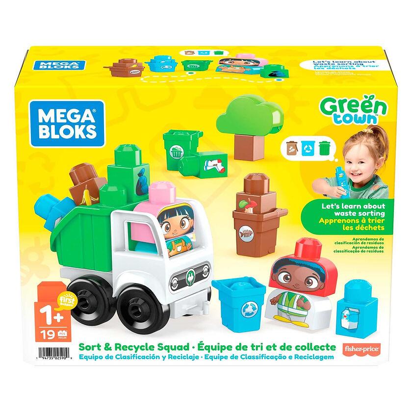Mega Bloks Green Town Sort And Recycle Squad