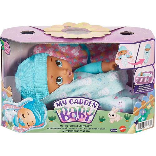My Garden Baby Bunny Doll Blue Boxed