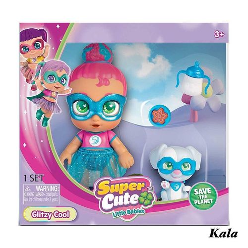 Super Cute Little Babies Mini Glitzy Cool Dolls With Puppy Kala