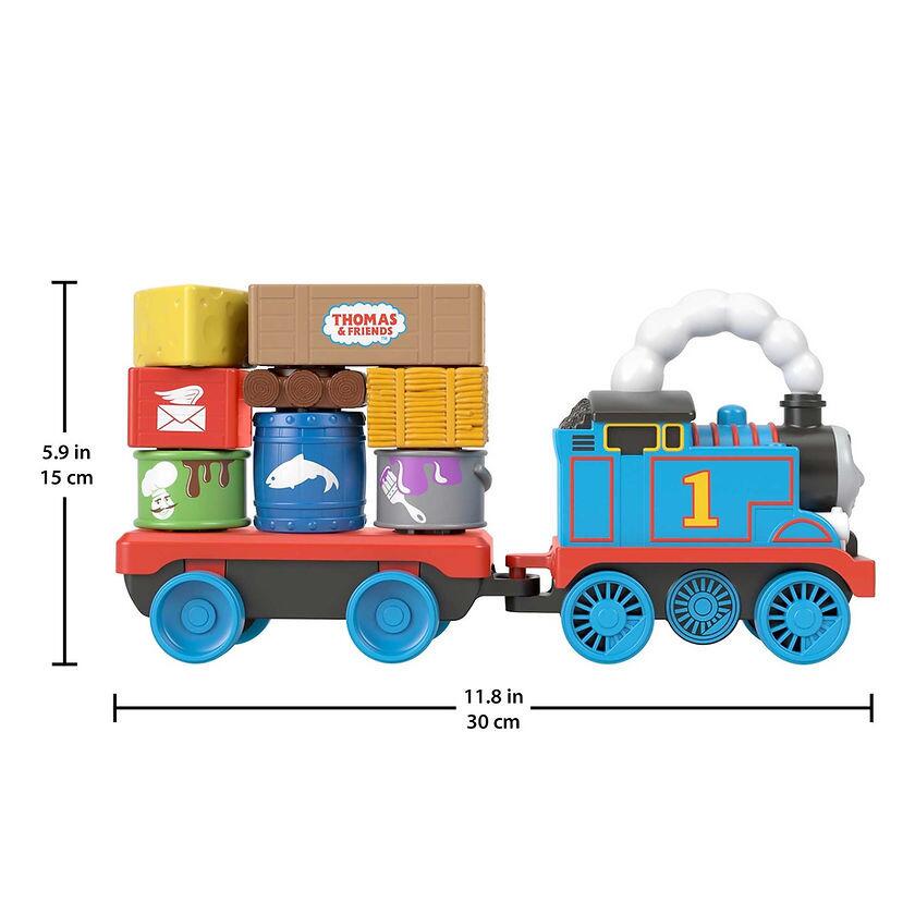 Fisher Price Thomas and Friends Wobble Cargo Stacker Train Size Guide
