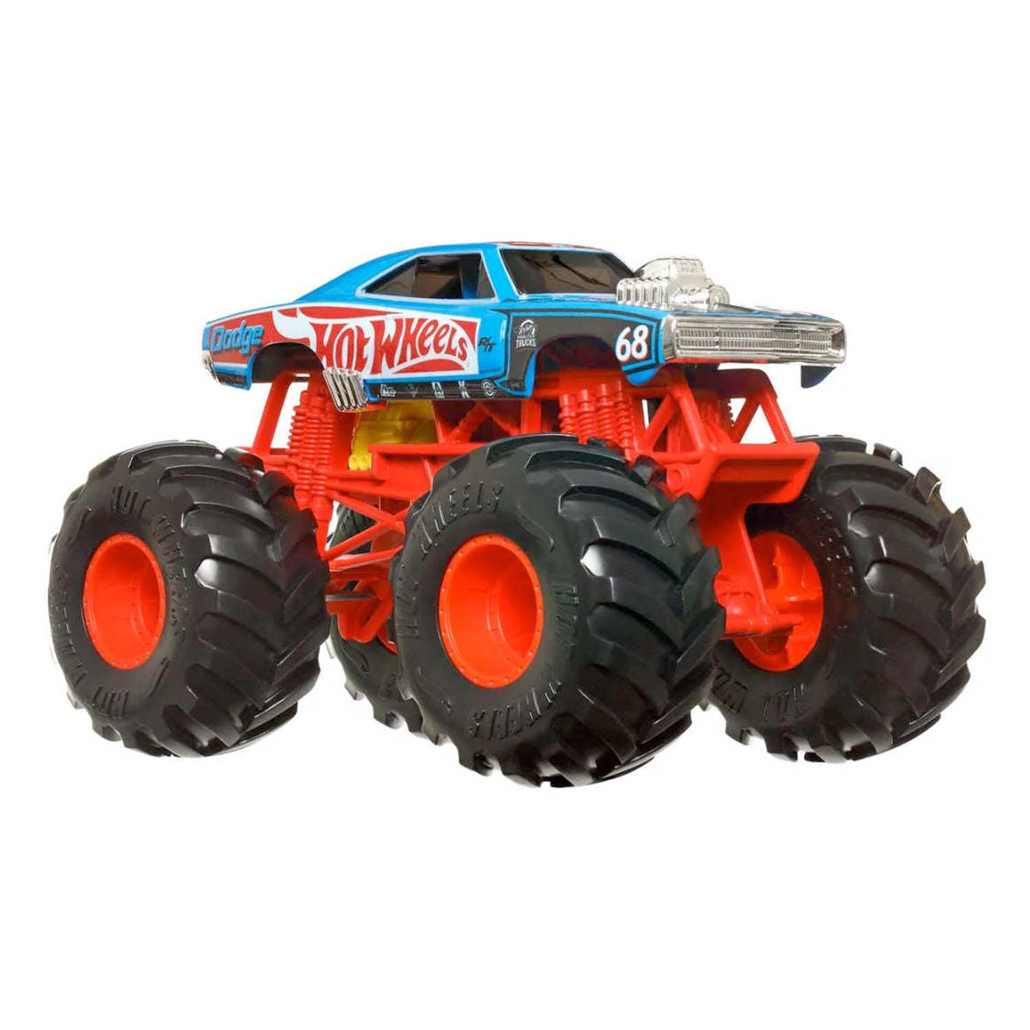 Hot Wheels Monster Trucks Oversized 1:24 Dodge R/T | Outrageously Cool ...