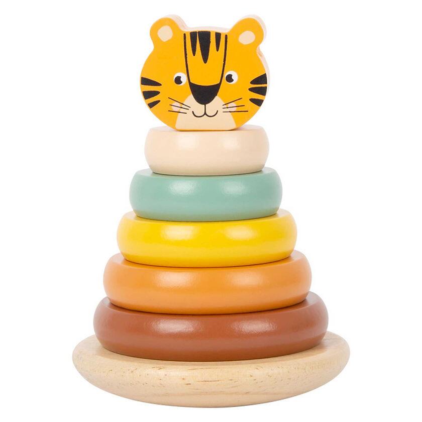 Tiger stacking tower assembled