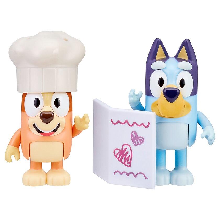 Bluey S4 Figure 2pk - Fancy Restaurant