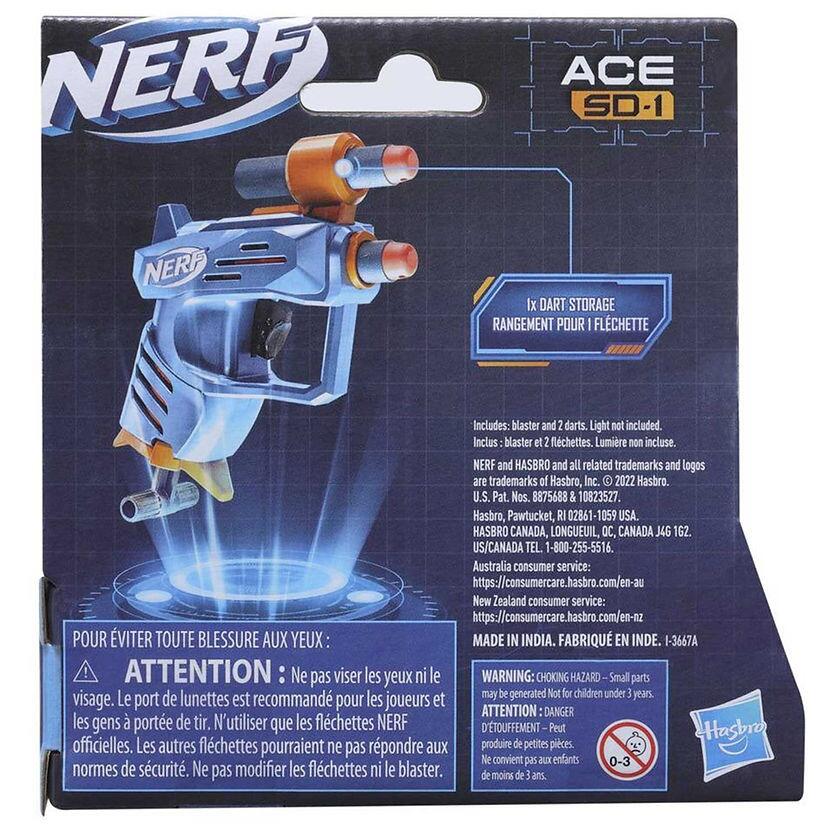Nerf Elite 2.0 Ace SD-1 Blaster Back Of Box