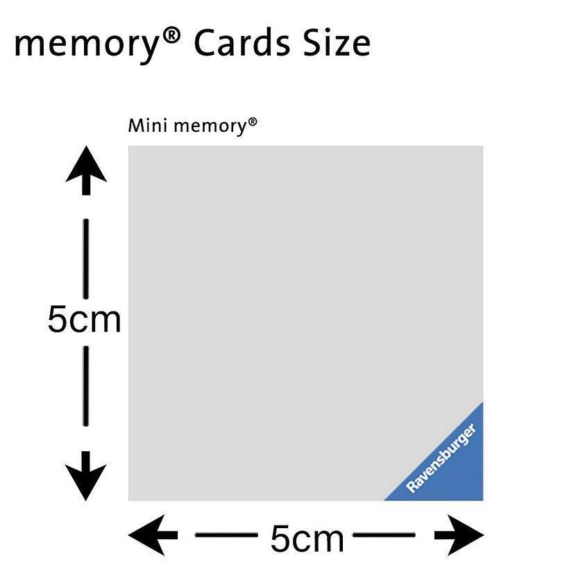 Marvel Super Heroes Mini Memory Game Card Sizes