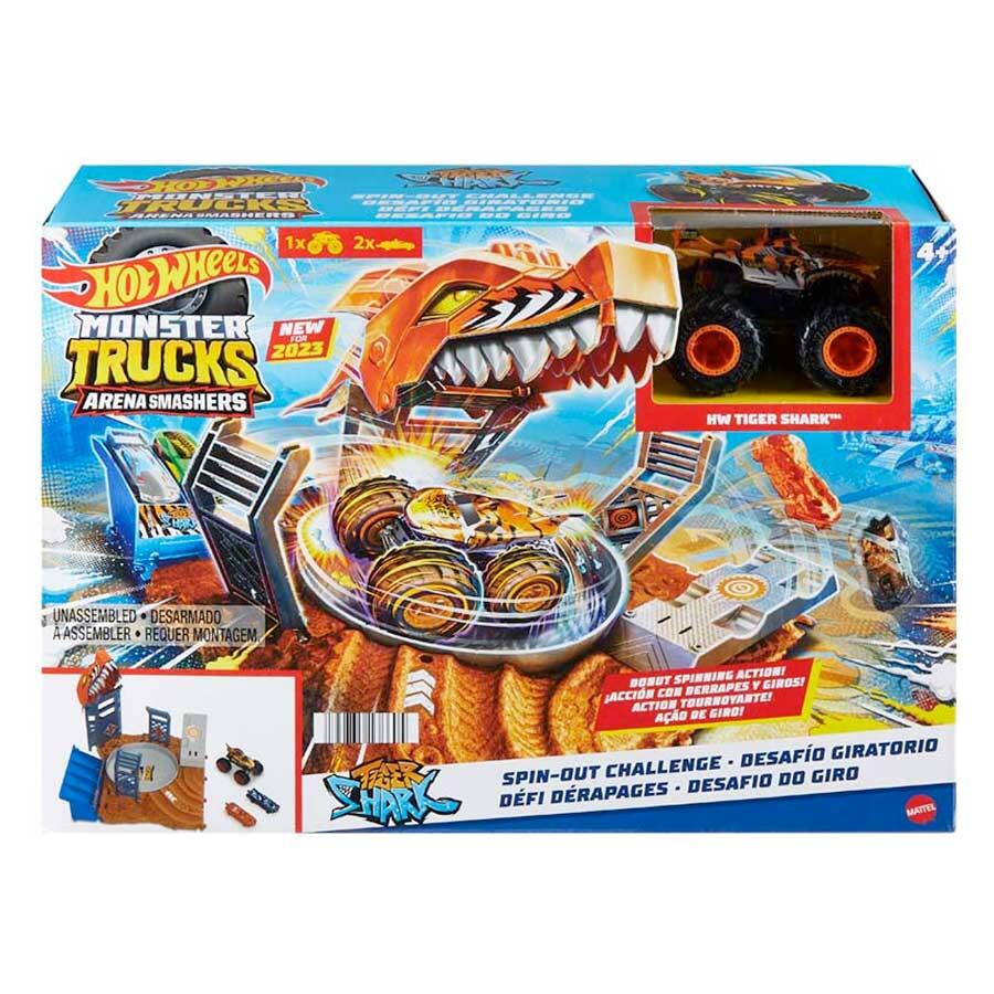 Hot Wheels Tiger shark spin out challenge