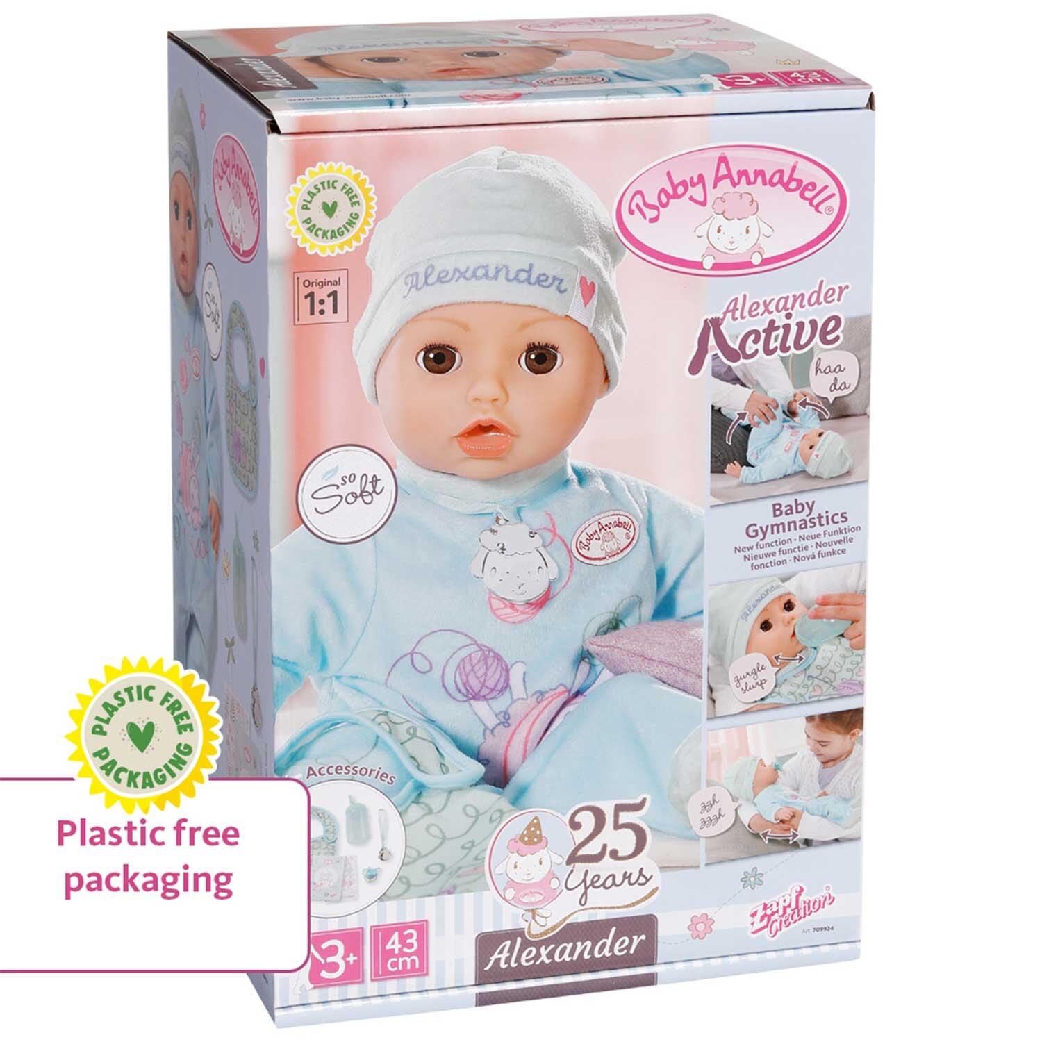 Baby Annabell Interactive Alexander 43cm