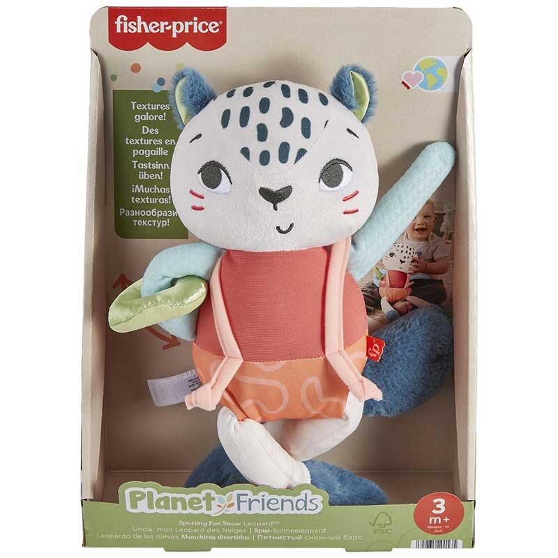 Fisher Price Sustain Spotting Fun Snow Leopard