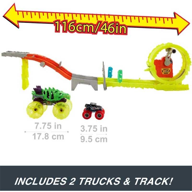 Hot Wheels Monster Trucks Power Smashers Rhinomite
