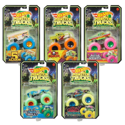 Hot Wheels Glow In The Dark Assorted