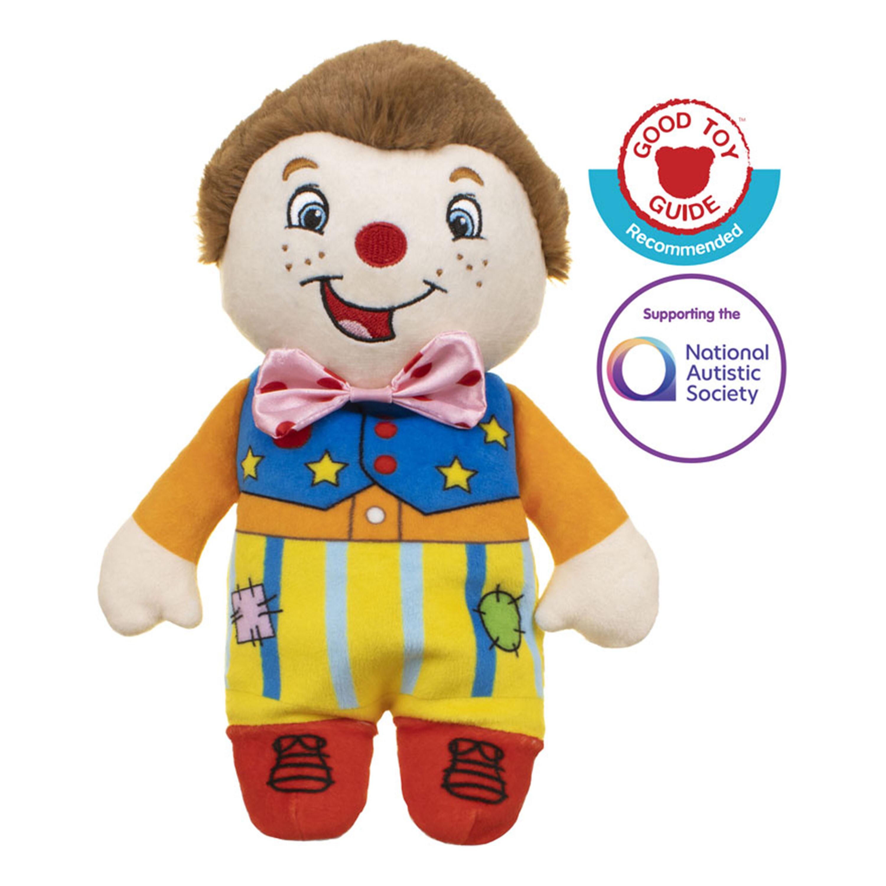 Super Soft Mr Tumble Sensory Soft Toy Swing Ticket Incywincytoys