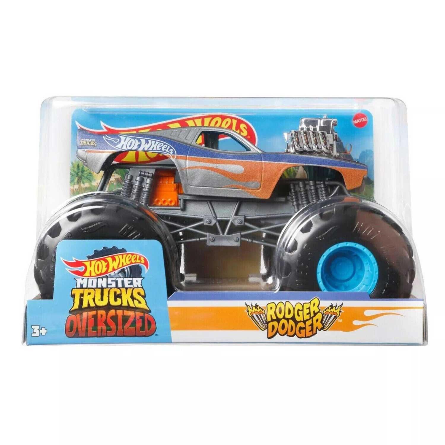 Hot Wheels Monster Trucks Oversized 1:24 Rodger Dodger
