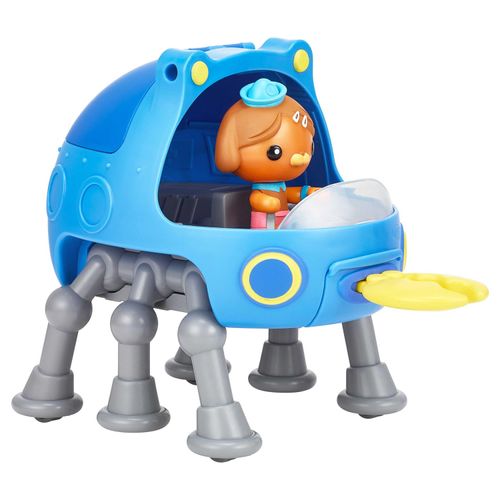 Little boy playing woth Octonauts playset