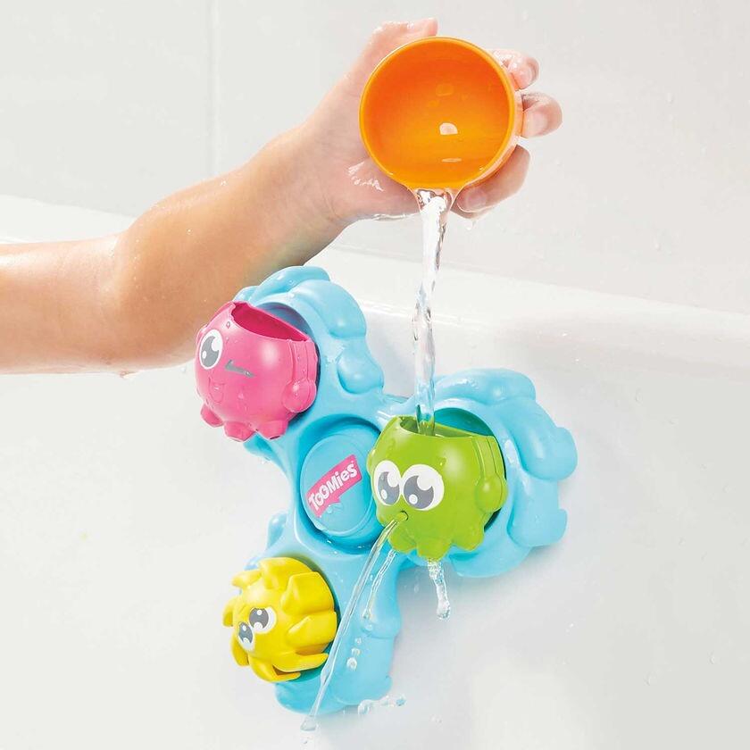 Tomy Toomies Spin & Splash Octopals Bathtime Playset