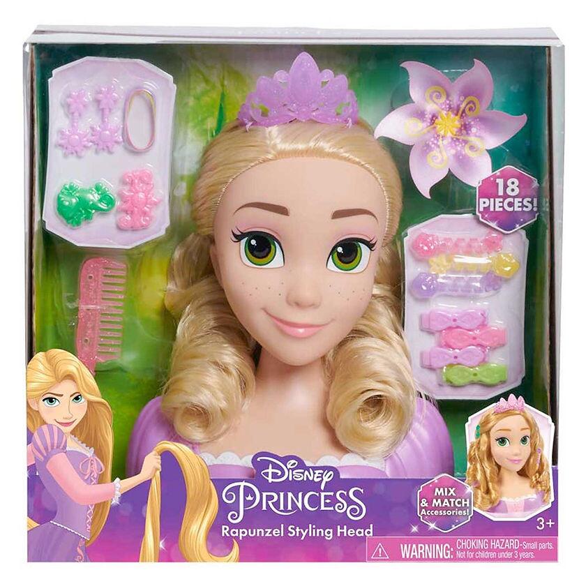 Disney Princess Rapunzel Styling Head 18 Piece Playset Boxed