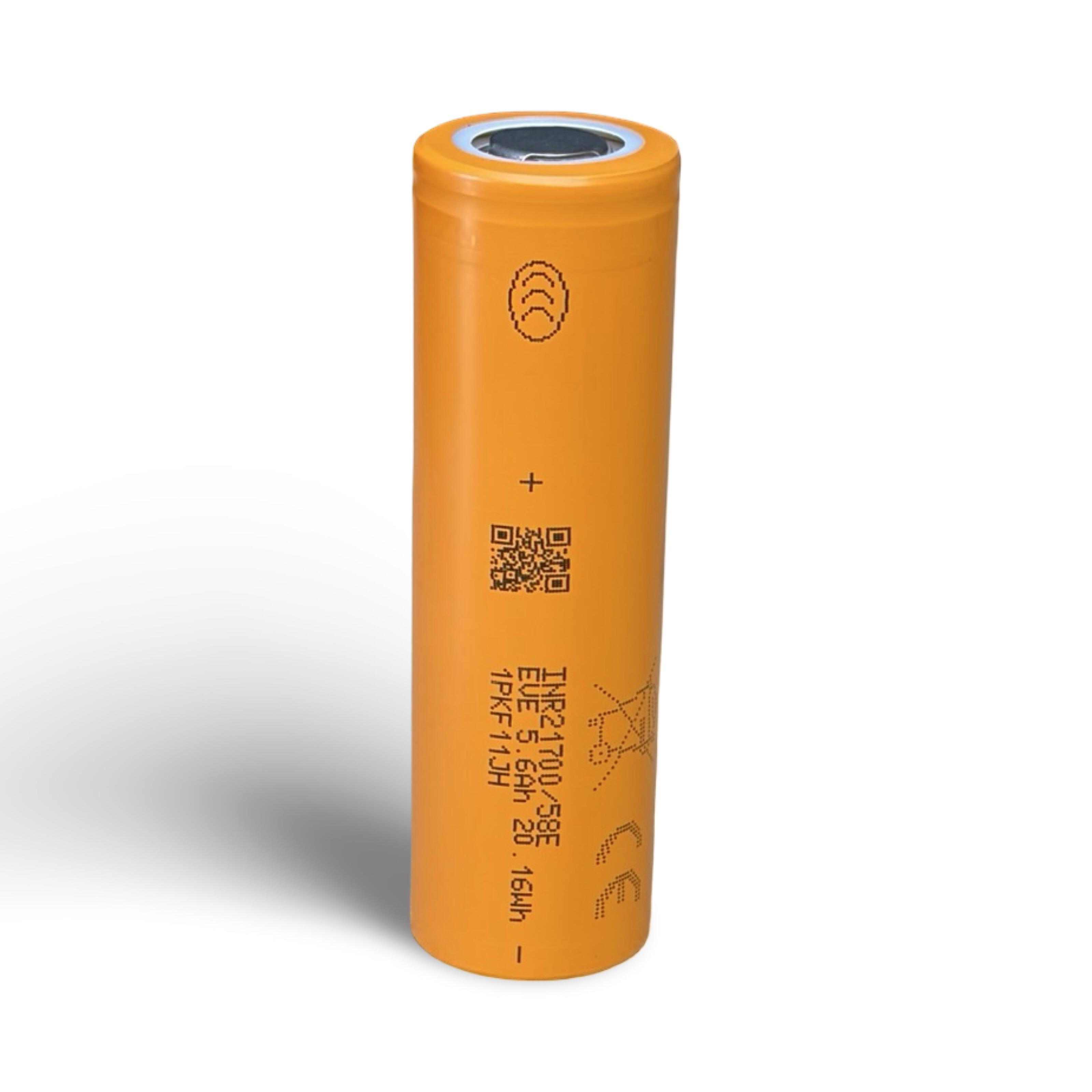 Eve INR21700-58E 21700 Battery - 5700mAh - 16.8A