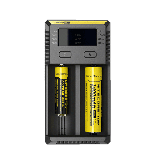 Nitecore i2 - Lithium Ion/Ni-MH/Ni-Cd Battery Charger