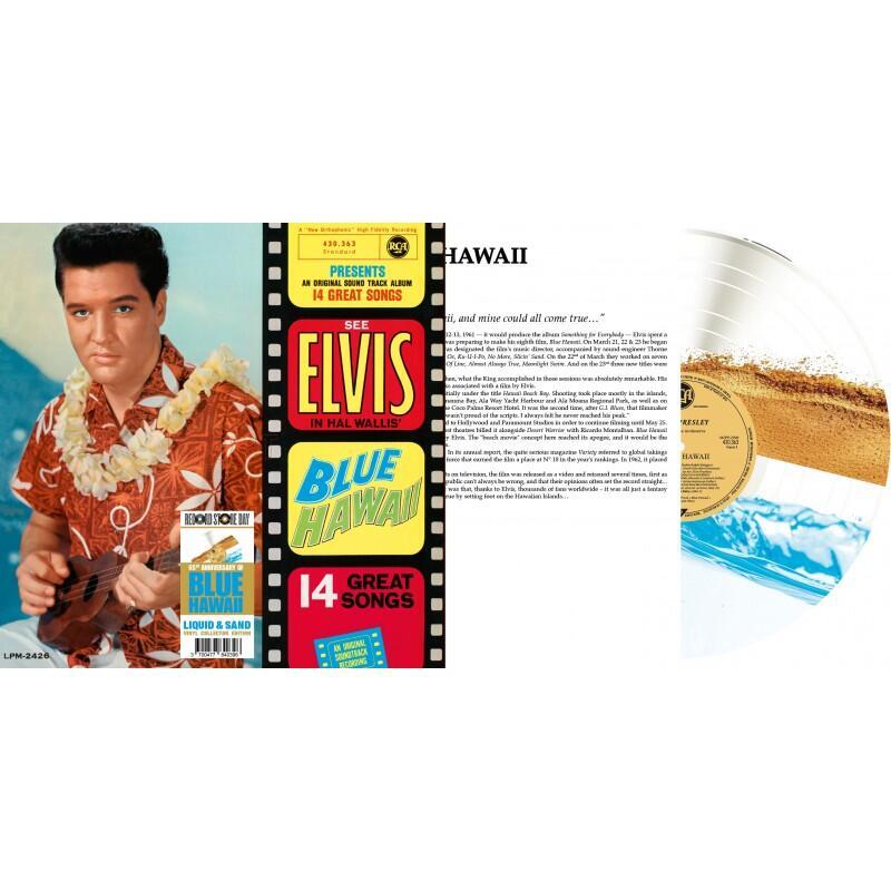Elvis Presley - Blue Hawaii - 1LP - Liquid-Filled Vinyl – Blue