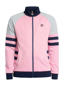 FILA - Founder 2 Cut & Sew Track Jacket - Prism Pink/Navy/High Rise