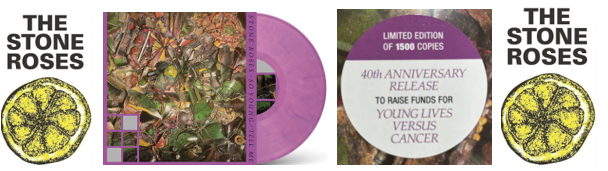 The Stone Roses 40th Anniversary Single / Raspberry Coloured Vinyl Ltd